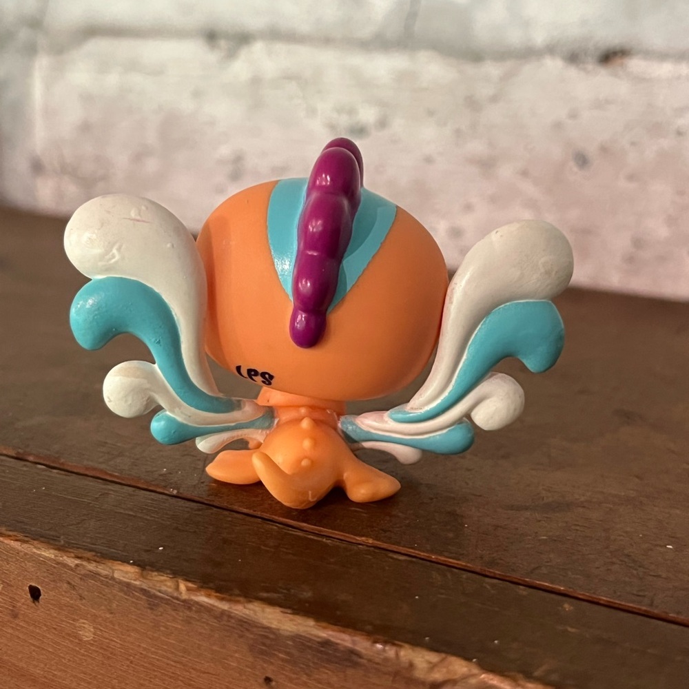 Littlest Pet Shop LPS Fairy Masquerade Orange Majestic #2834 - Picture 3 of 6